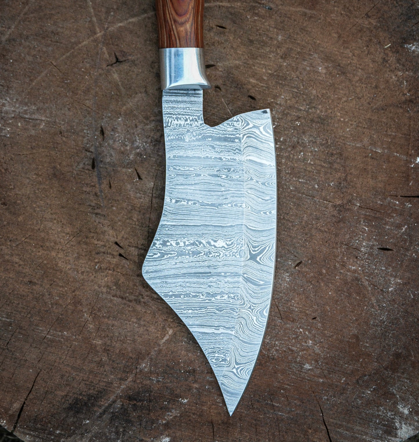 CLEAVER - Damascus Steel