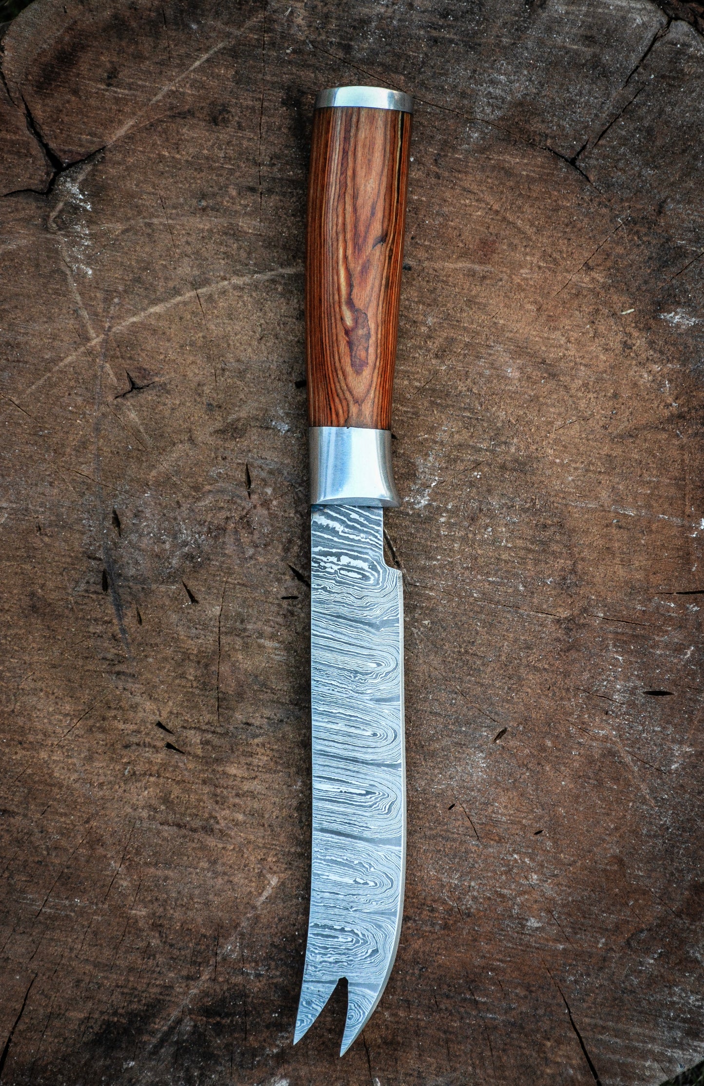 CARVING KNIFE - Damascus Steel