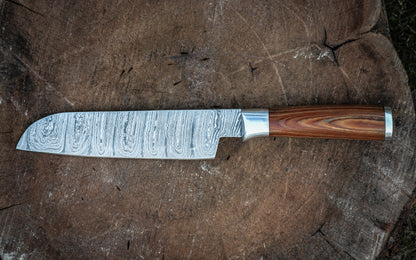 SANTOKU KNIFE - Damascus Steel