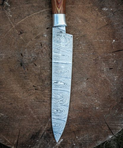 CHEF KNIFE - Damascus Steel