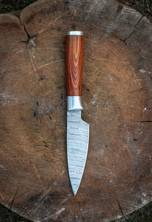 PARING KNIFE - Damascus Steel