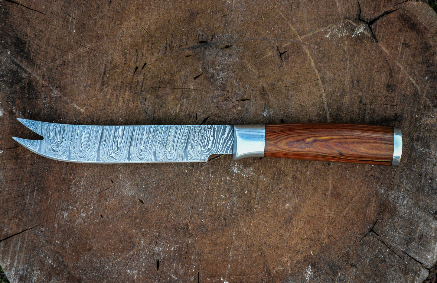 CARVING KNIFE - Damascus Steel