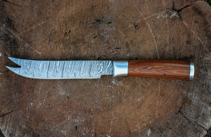 CARVING KNIFE - Damascus Steel