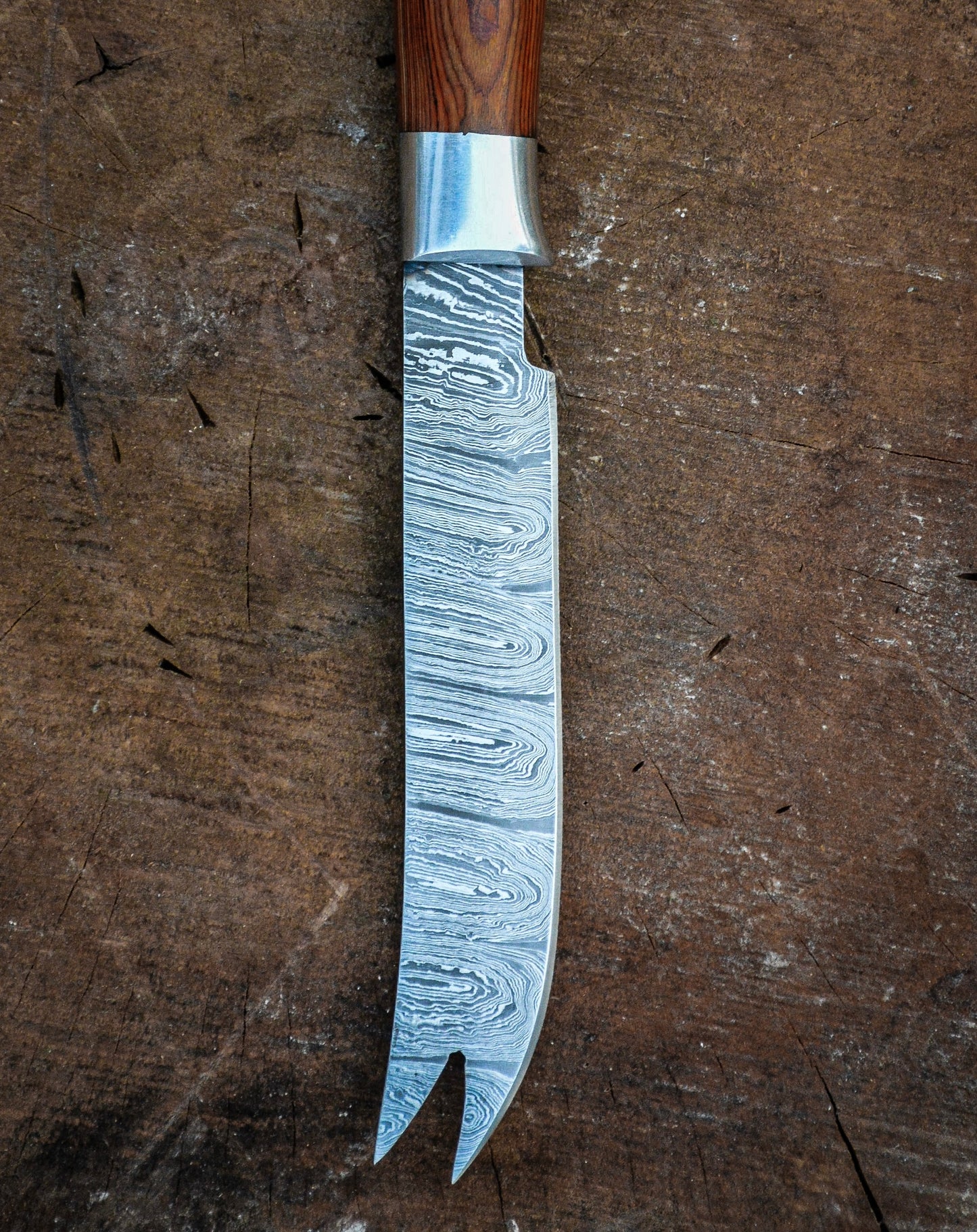 CARVING KNIFE - Damascus Steel